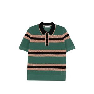 Dries Van Noten Men "Mercy Stripe" Polo Shirt